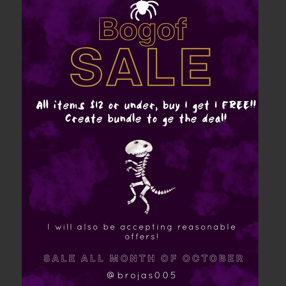 BUY 1 GET 1 FREE SALE !